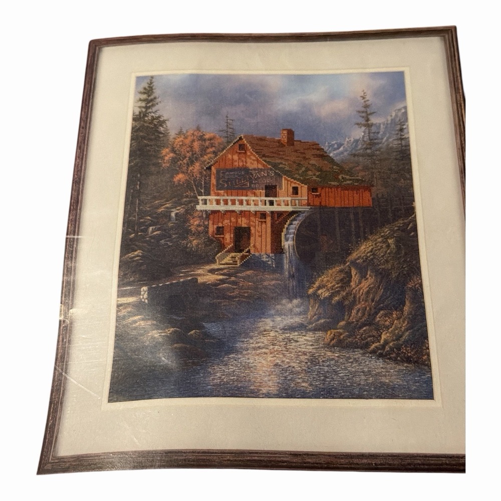* Enhanced Counted Cross Stitch Kit  ~ SULLIVAN'S MILL 14 X 18 - Doug Tope 1978